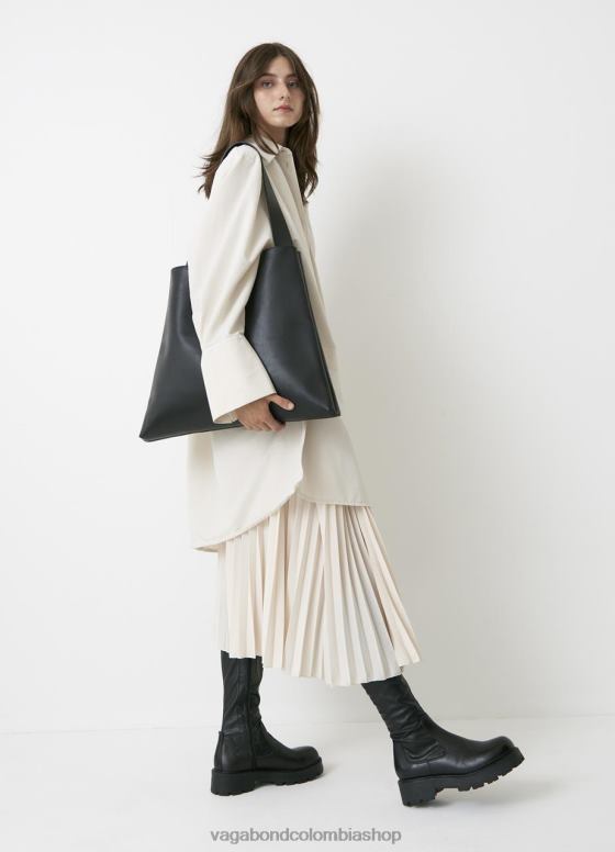 bolsa milazzo accesorio unisexo Vagabond cuero negro 0Z0FT250