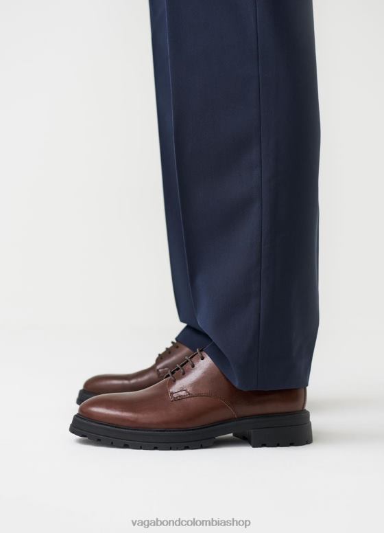 zapatos johnny 2.0 calzado hombres Vagabond cuero marrón 0Z0FT289