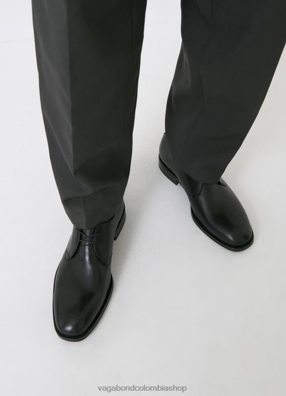 zapatos percy calzado hombres Vagabond cuero negro 0Z0FT286