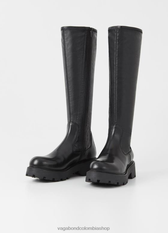 botas altas cosmo 2.0 calzado mujer Vagabond cuero negro/peine 0Z0FT217