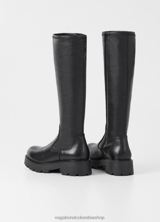 botas altas cosmo 2.0 calzado mujer Vagabond cuero negro/peine 0Z0FT217