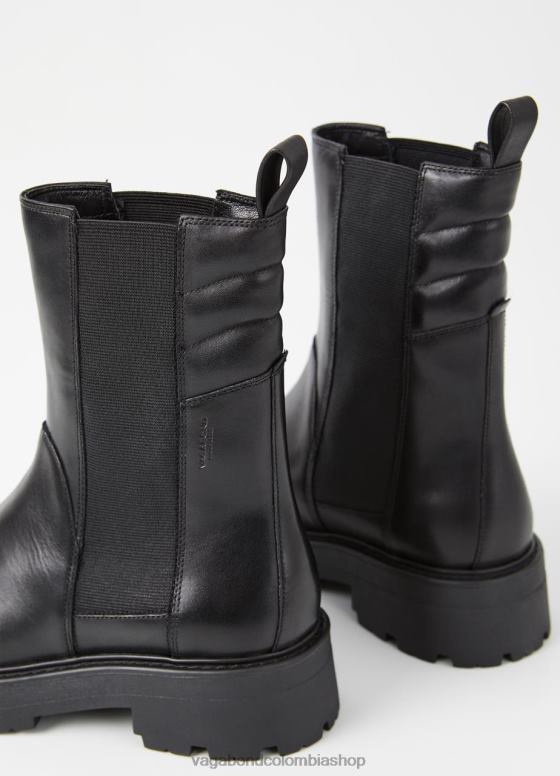 botas cosmo 2.0 calzado mujer Vagabond cuero negro 0Z0FT233