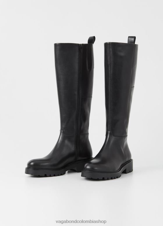 botas kenova calzado mujer Vagabond cuero negro 0Z0FT240