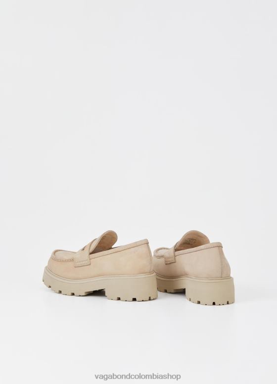 mocasín cosmo 2.0 calzado mujer Vagabond nobuk beis 0Z0FT162
