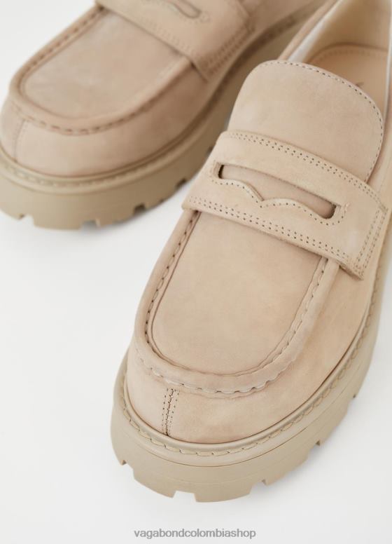 mocasín cosmo 2.0 calzado mujer Vagabond nobuk beis 0Z0FT162