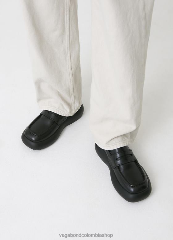 mocasín janick calzado mujer Vagabond cuero negro 0Z0FT159