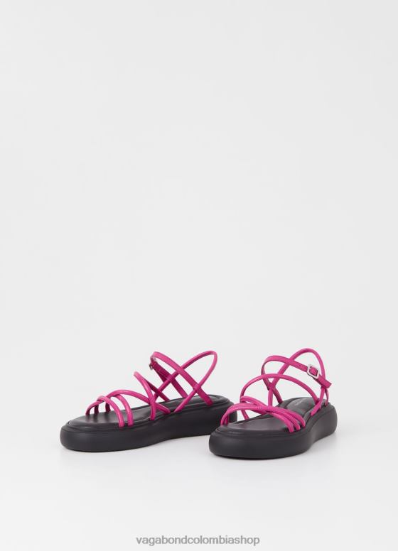 sandalias blenda calzado mujer Vagabond cuero rosa 0Z0FT20