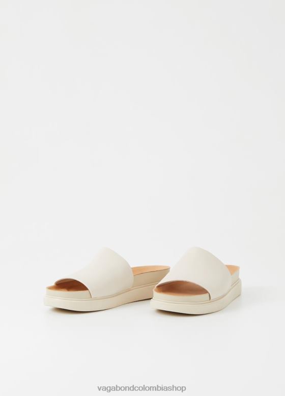 sandalias erin calzado mujer Vagabond cuero blanco roto 0Z0FT81