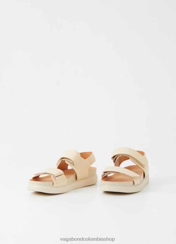 sandalias erin calzado mujer Vagabond cuero blanco roto 0Z0FT82