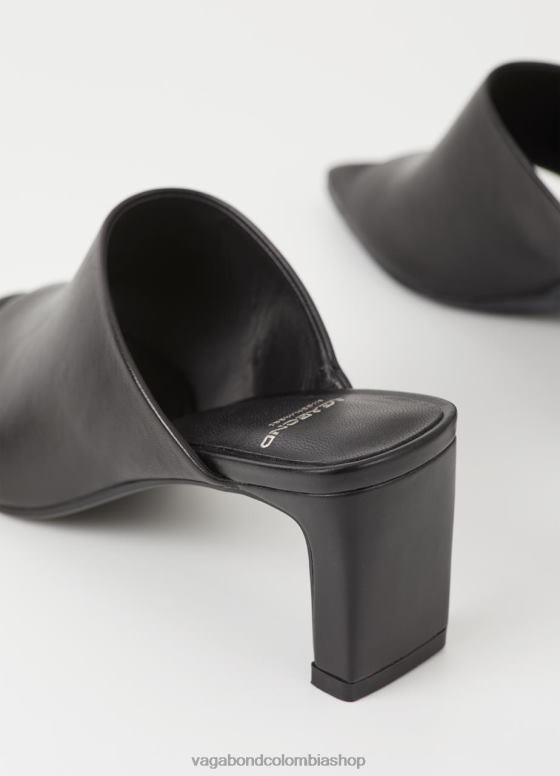 sandalias luisa calzado mujer Vagabond cuero negro 0Z0FT77