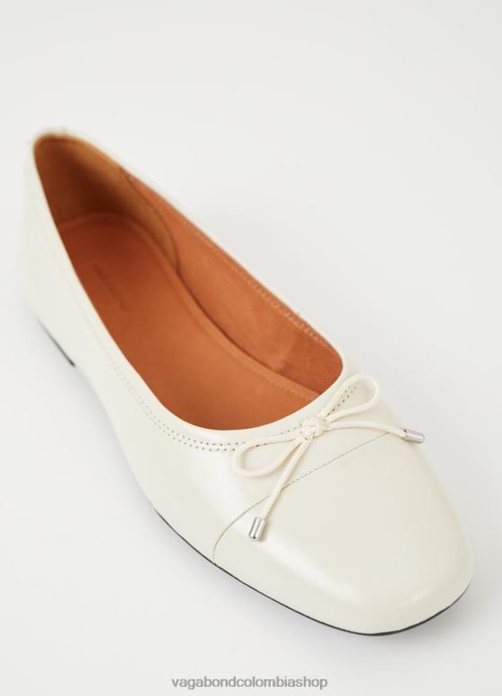 jolín zapatos calzado mujer Vagabond charol blanco roto 0Z0FT8