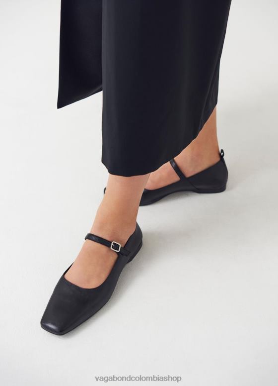 zapatos delia calzado mujer Vagabond cuero negro 0Z0FT3
