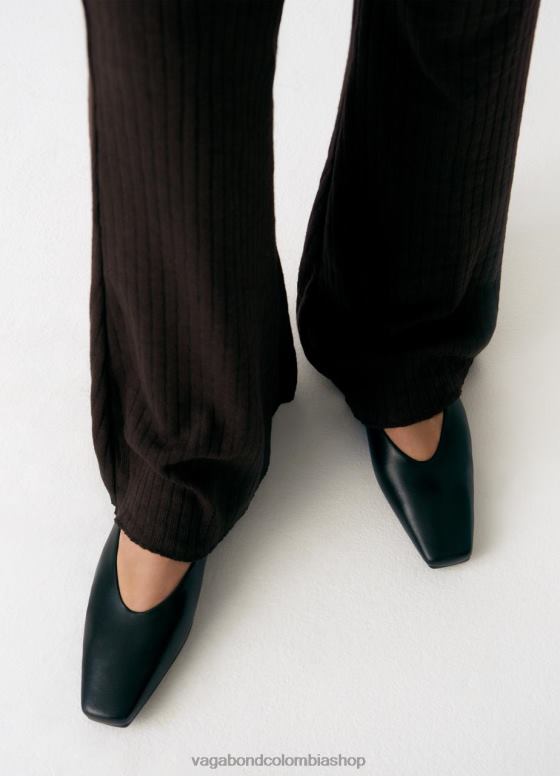 zapatos wioletta calzado mujer Vagabond cuero negro 0Z0FT13