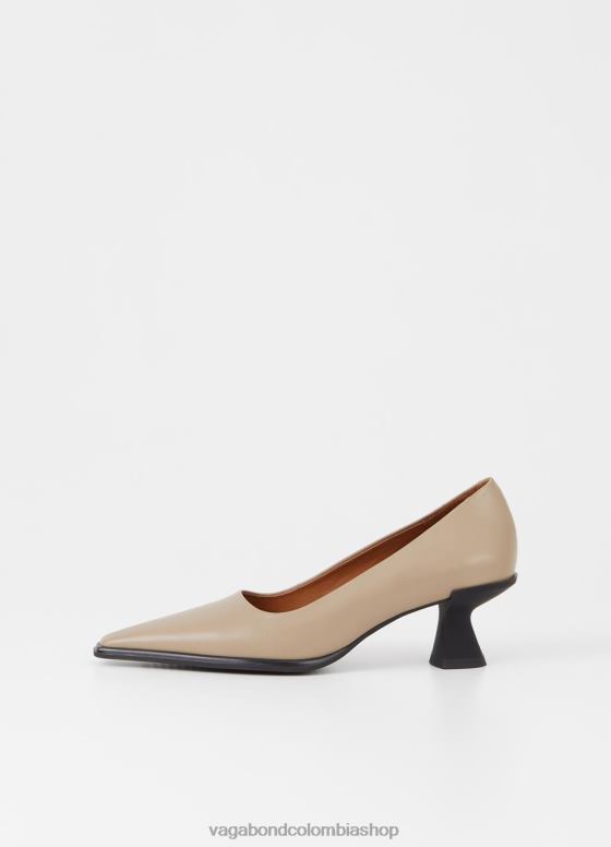 bombas de hasta calzado mujer Vagabond cuero marrón 0Z0FT106