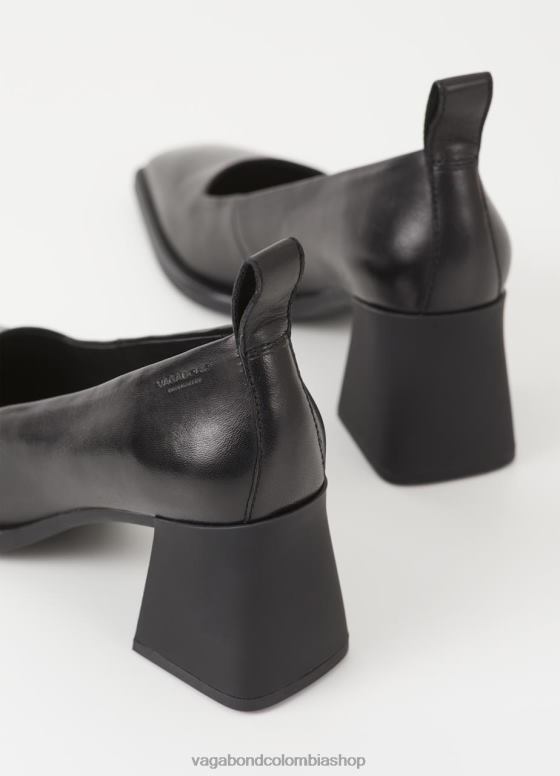 bombas hedda calzado mujer Vagabond cuero negro 0Z0FT107