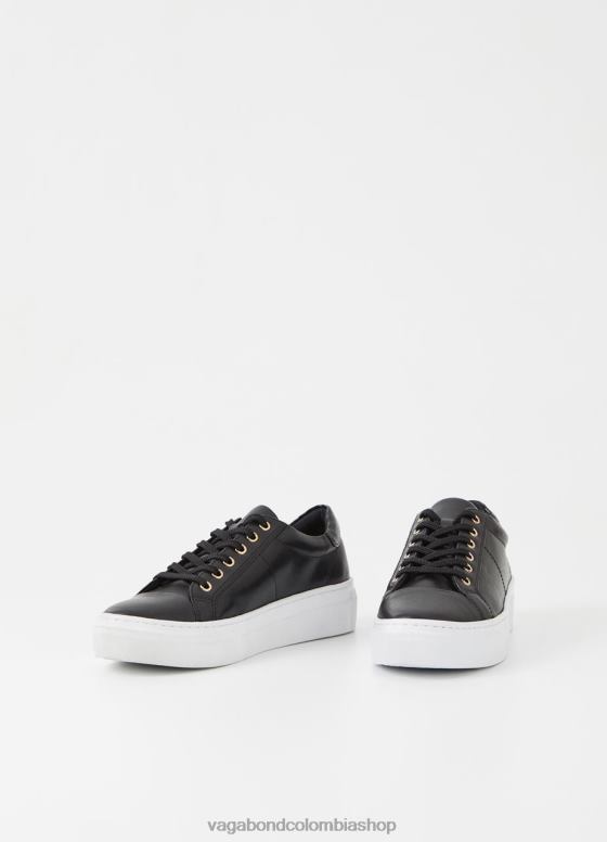 zapatillas Zoe con plataforma calzado mujer Vagabond cuero negro 0Z0FT185