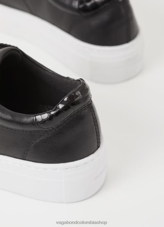 zapatillas Zoe con plataforma calzado mujer Vagabond cuero negro 0Z0FT185