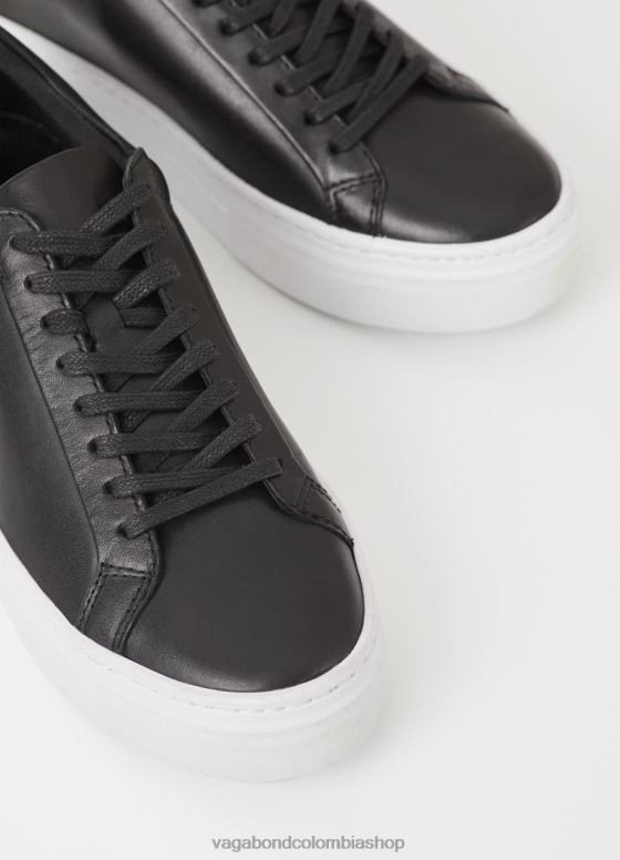 zapatillas Zoe con plataforma calzado mujer Vagabond cuero negro 0Z0FT187