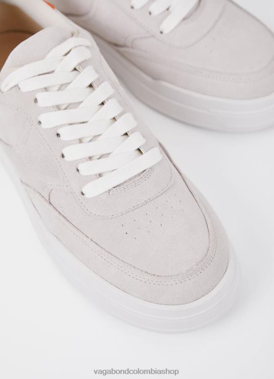 zapatillas selena calzado mujer Vagabond ante/peine blanco roto 0Z0FT167